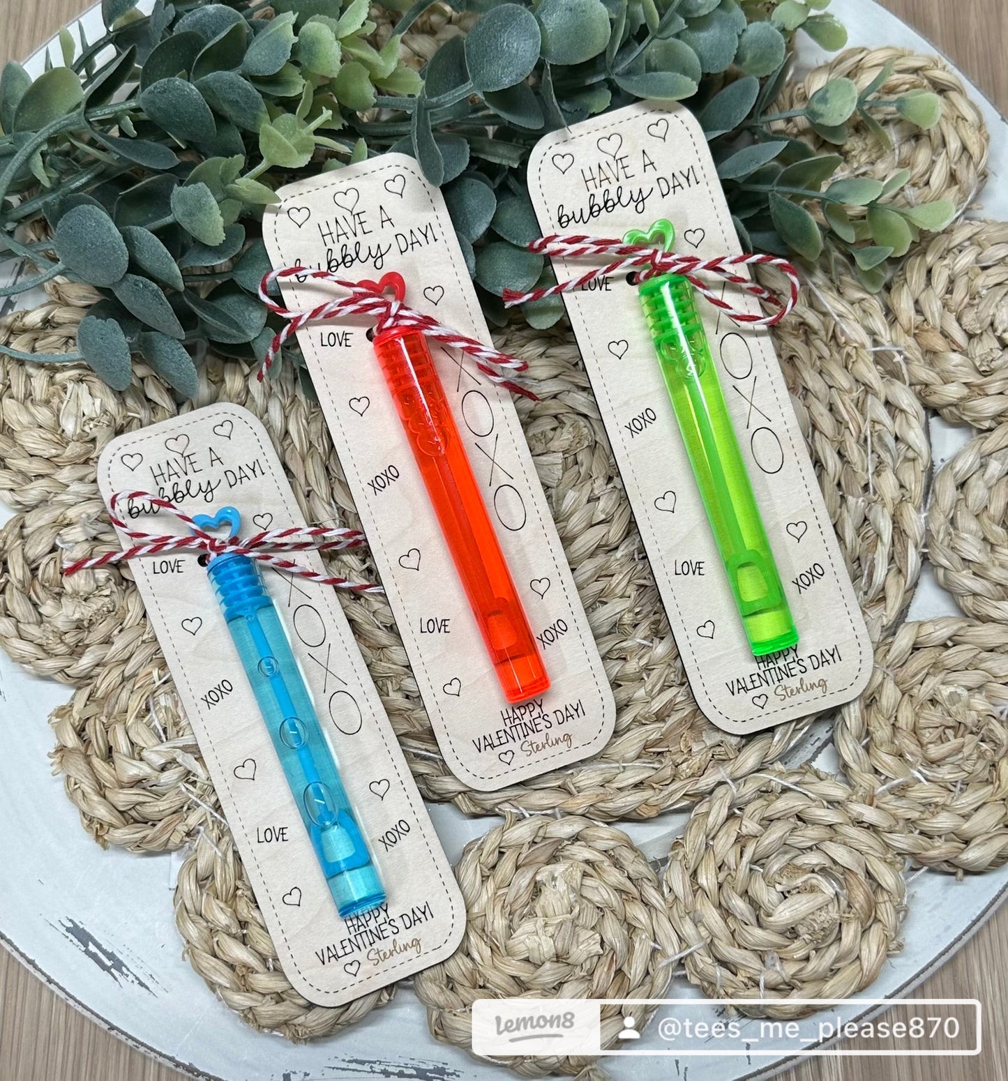 Valentine Bubble Cards