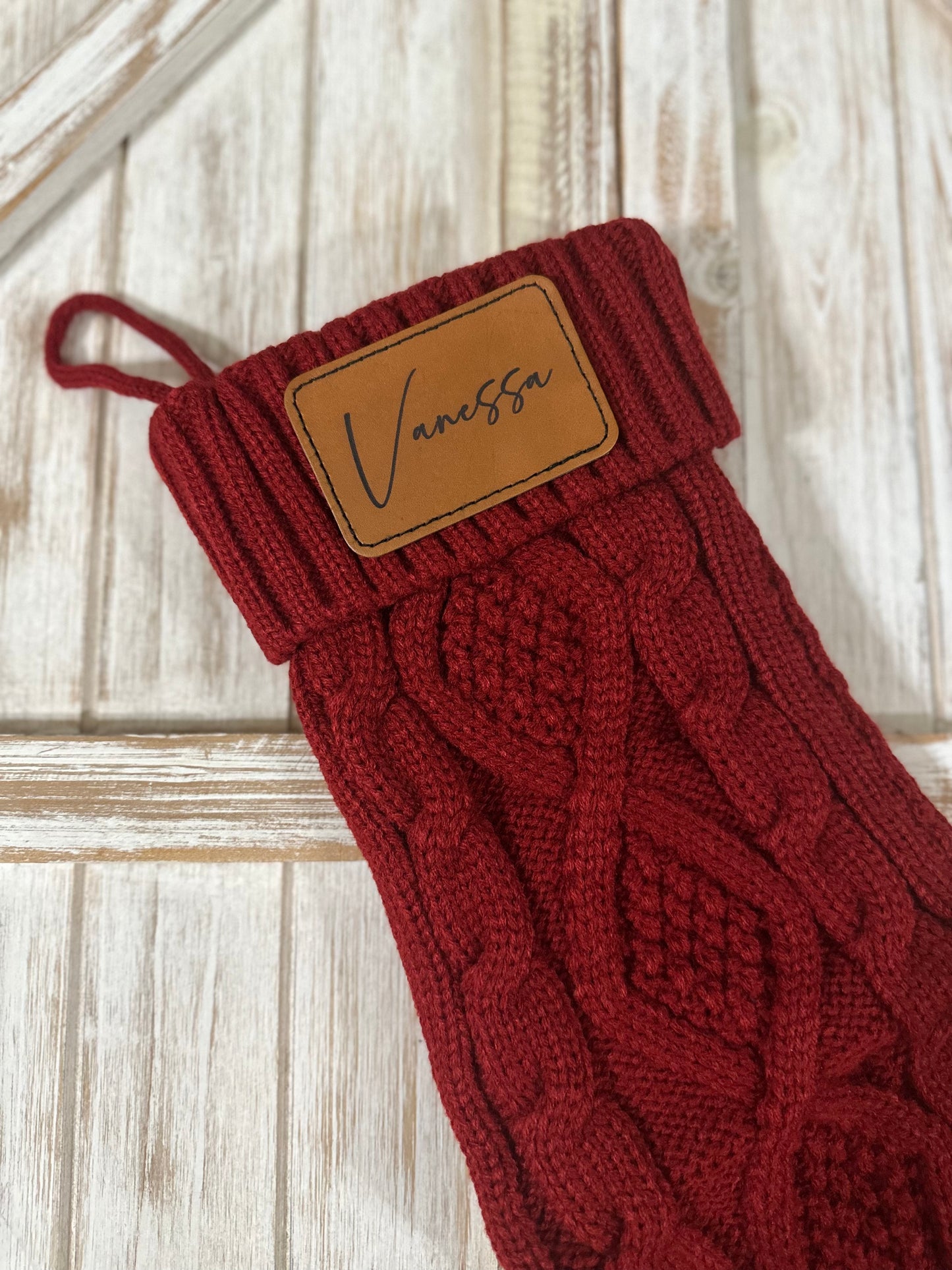 Custom Patch Stocking