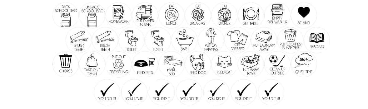 Personalized Chore Chart