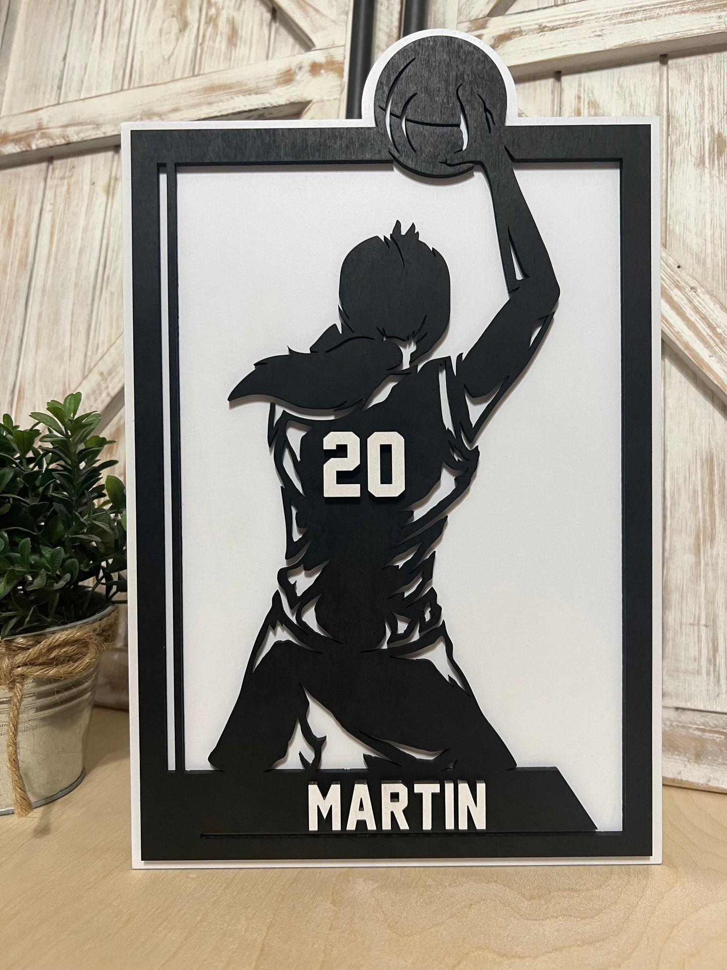 Custom Sports Plaque