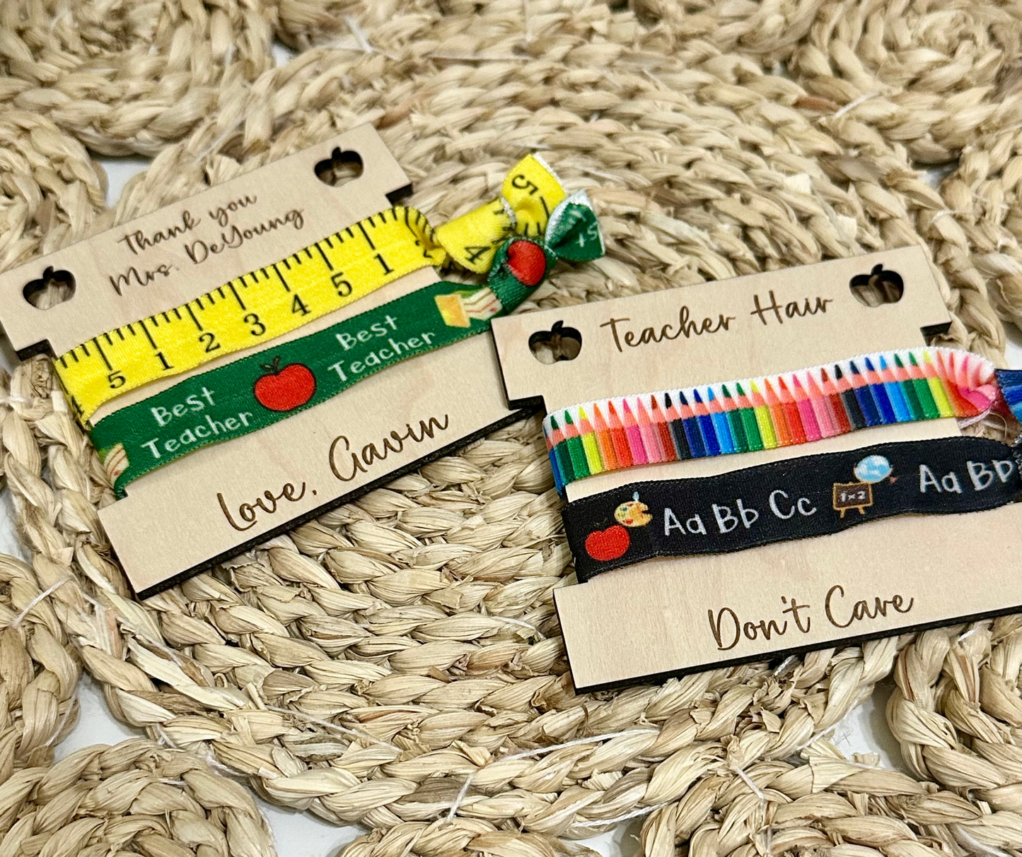 Teacher Hair Tie Gift