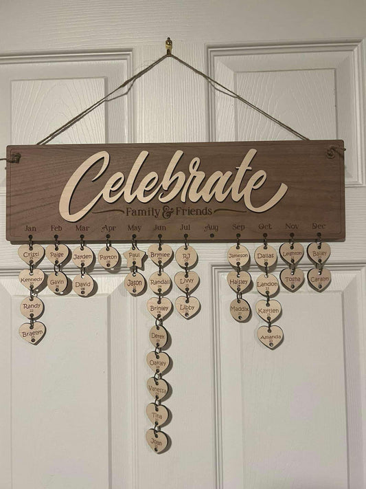 Birthday Calendar