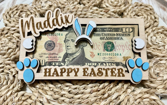 Personalized Easter Money Holder