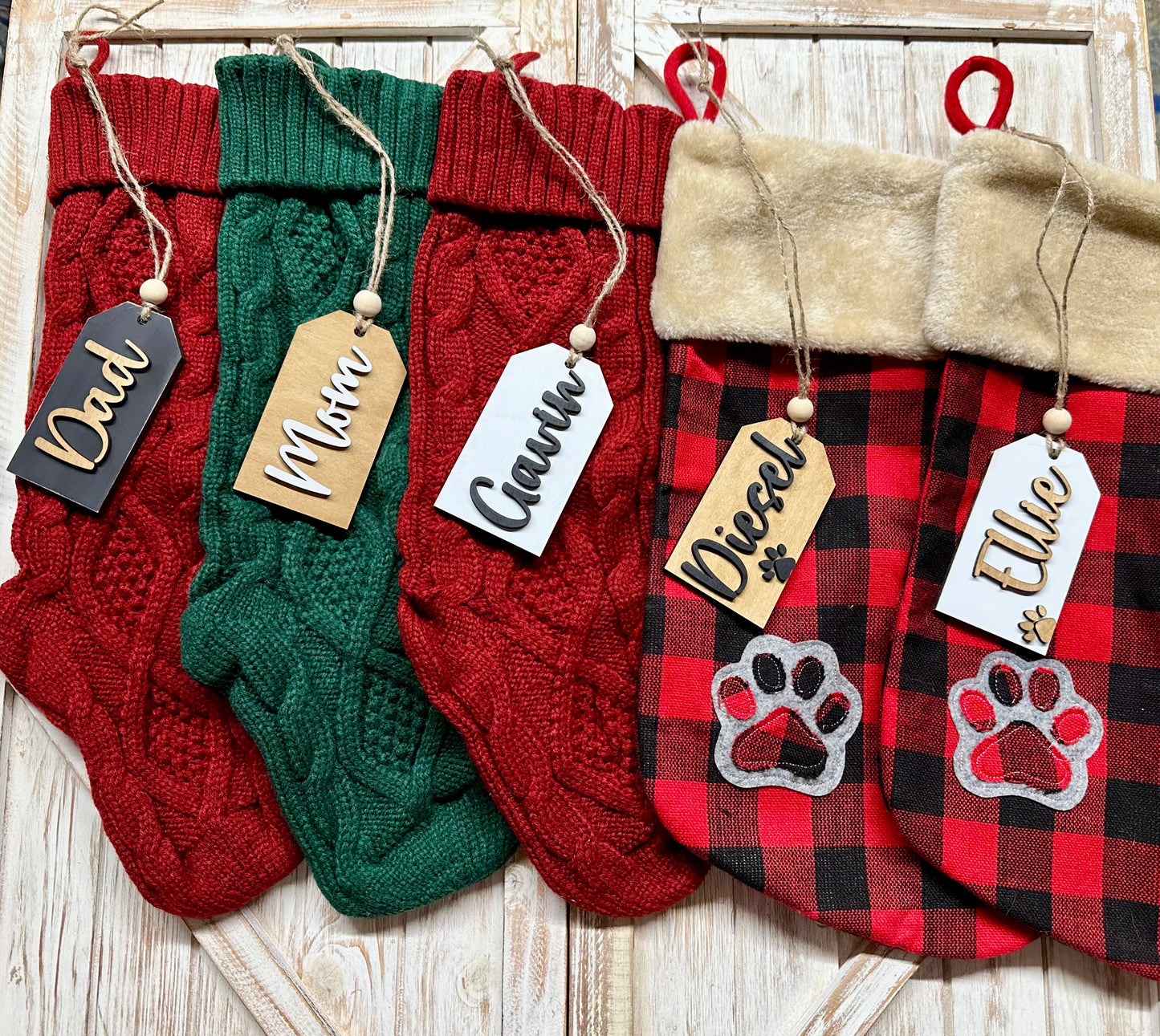 Personalized Stocking Tags