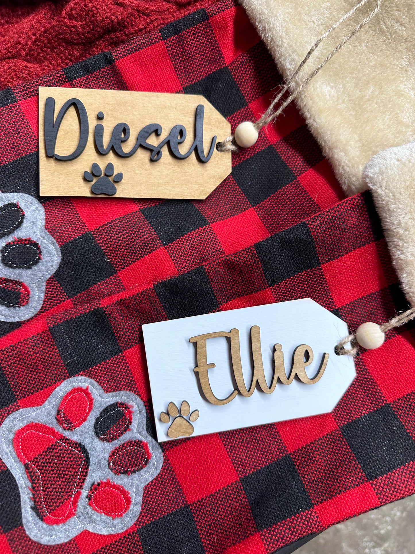 Personalized Stocking Tags