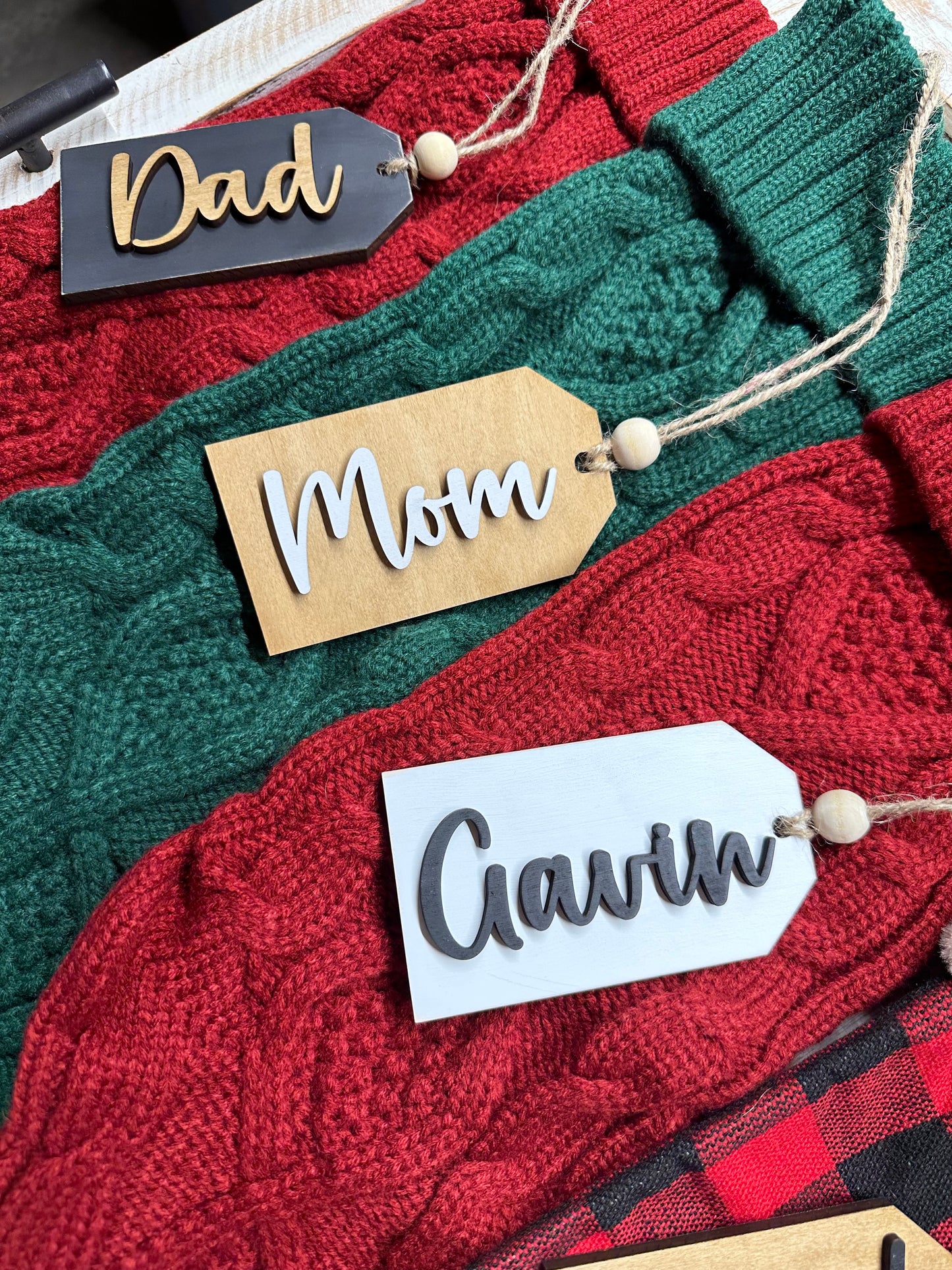 Personalized Stocking Tags