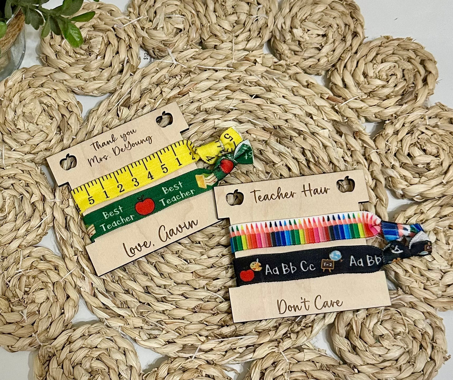 Teacher Hair Tie Gift