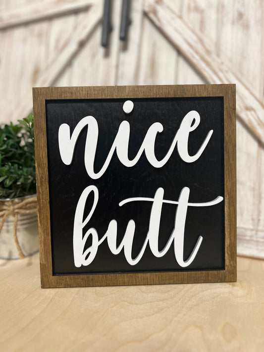 Bathroom Decor-Nice Butt